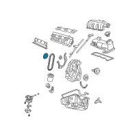 OEM Ford Camshaft Gear Diagram - E6TZ-6256-A