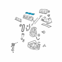 OEM 1999 Ford Explorer Gasket Diagram - F57Z-9E436-AA