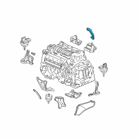 OEM 2002 Oldsmobile Aurora Brace-Transaxle Diagram - 12558977