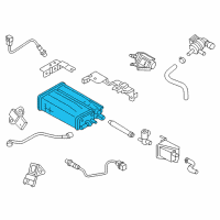 OEM 2016 Kia Forte5 Canister Assembly Diagram - 314102V500