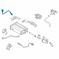 OEM Hyundai Veloster Sensor Assembly-Oxygen Diagram - 39210-2B270