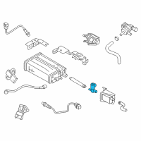 OEM 2015 Kia Forte Canister Close Valve Diagram - 314301Y000