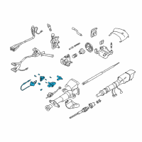 OEM GMC Sonoma Control Asm-Automatic Transmission Diagram - 15006880