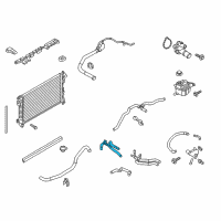 OEM Ford Special Service Police Sedan Hose Assembly Diagram - CT4Z-18N345-B