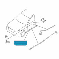 OEM 2022 BMW 740i xDrive Led For Interior Lamp Diagram - 63-31-9-313-574