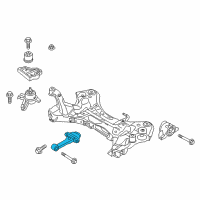 OEM 2017 Kia Cadenza Roll Rod Bracket Assembly Diagram - 21950F6600