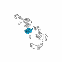 OEM 2002 Hyundai Elantra Body-Air Cleaner Diagram - 28112-2D000