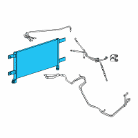 OEM 2014 Ram 2500 Transmission Oil Cooler Diagram - 52014715AA