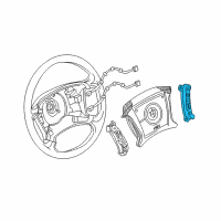 OEM 2006 BMW X3 Cruise Control Switch Diagram - 61-31-6-941-489