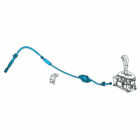 OEM 2020 Chevrolet Spark Shift Control Cable Diagram - 42697126