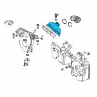 OEM 2019 Honda CR-V Cover, Air Cleaner Diagram - 17210-5PH-A00