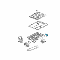 OEM Cadillac Booster Sensor Diagram - 25203651