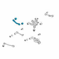 OEM 2013 Hyundai Genesis Coupe Arm Assembly-Rear Suspension Upper Diagram - 55105-2M500