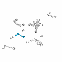 OEM 2014 Hyundai Genesis Coupe Arm Assembly-Rear Assist Diagram - 55250-2M100