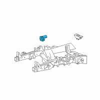 OEM 2006 Ford Expedition Engine Mount Diagram - 5L1Z6038CA