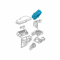 OEM Toyota Camry Junction Block Diagram - 82730-06160