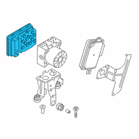 OEM 2020 BMW M340i ABS Control Module Diagram - 34526862004