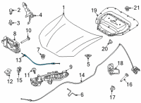 OEM 2021 Ford Mustang Mach-E CABLE ASY - CONTROL Diagram - LJ8Z-16916-B