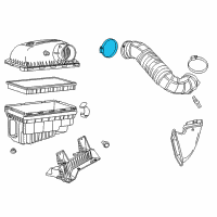 OEM 2009 Dodge Ram 3500 Clamp-Hose Diagram - 53034196AB