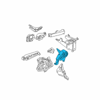 OEM 2005 Dodge Neon Support-Engine Mount Diagram - 5274952AA