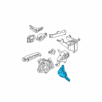 OEM 2005 Dodge Neon Bracket-Engine Diagram - 4668363AA