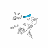 OEM 2002 Dodge Neon STRUT-Engine Diagram - 4668176AC