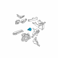 OEM 2004 Dodge Neon Bracket-Transmission Mount Diagram - 4668540AA