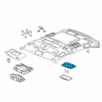 OEM 2021 Honda Insight Base (Platinum Gray) Diagram - 34254-T2A-023ZH