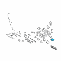 OEM 2008 Ford Edge Occupant Sensor Diagram - 8A5Z-14B422-C