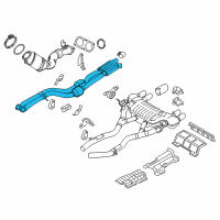 OEM 2017 BMW M3 Catalytic Converter Diagram - 18-30-8-094-373