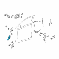 OEM 2013 Ford F-150 Check Arm Diagram - 9L3Z-1522886-A