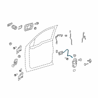 OEM 2012 Ford F-150 Cable Diagram - 9L3Z-63221A00-A