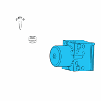 OEM 2007 Dodge Dakota Abs Pump Diagram - 52010411AL