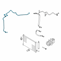 OEM 2015 Nissan Juke Pipe Front Cooler High Diagram - 92440-1KC0A