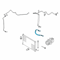 OEM Nissan Juke Hose Flexible, High Diagram - 92490-1KC0A