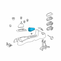 OEM Ford Boot Diagram - YS4Z-2A713-BAA