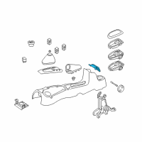 OEM 2000 Ford Focus Rear Panel Diagram - YS4Z-5404610-AAA