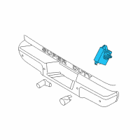 OEM 2008 Ford F-250 Super Duty Module Diagram - 7C3Z-15K866-A