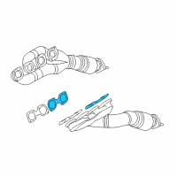 OEM 2007 BMW 750Li Asbestos Free Gasket Diagram - 11-62-7-505-788