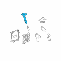 OEM Buick Rendezvous Ignition Coil Diagram - 19418102