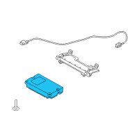 OEM Ford Explorer Sport Trac Module Diagram - AR3Z-14D212-D