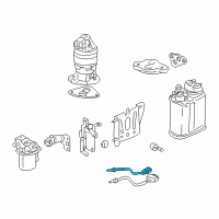 OEM 2001 Honda Insight Sensor, Laf Diagram - 36531-PHM-A02