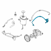 OEM 2014 BMW 640i xDrive Gran Coupe Expansion Hose 2Nd Part Diagram - 32-41-6-798-236