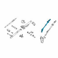 OEM Lexus IS F Shaft Assembly, Steering Diagram - 45260-30212