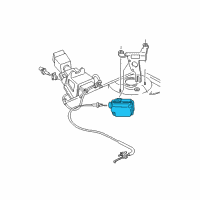 OEM Buick LeSabre Module Asm-Cruise Control Diagram - 12575408