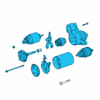 OEM Toyota C-HR Starter Diagram - 28100-0T350