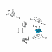 OEM 2013 Cadillac SRX Mount Asm-Engine Diagram - 25778693