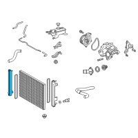 OEM 2015 Lexus NX300h Tank, Lower Diagram - 16461-36080