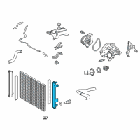 OEM 2015 Lexus NX300h Tank, Upper Diagram - 16441-36080