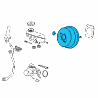 OEM 2018 Chevrolet Camaro Booster Assembly Diagram - 84614711